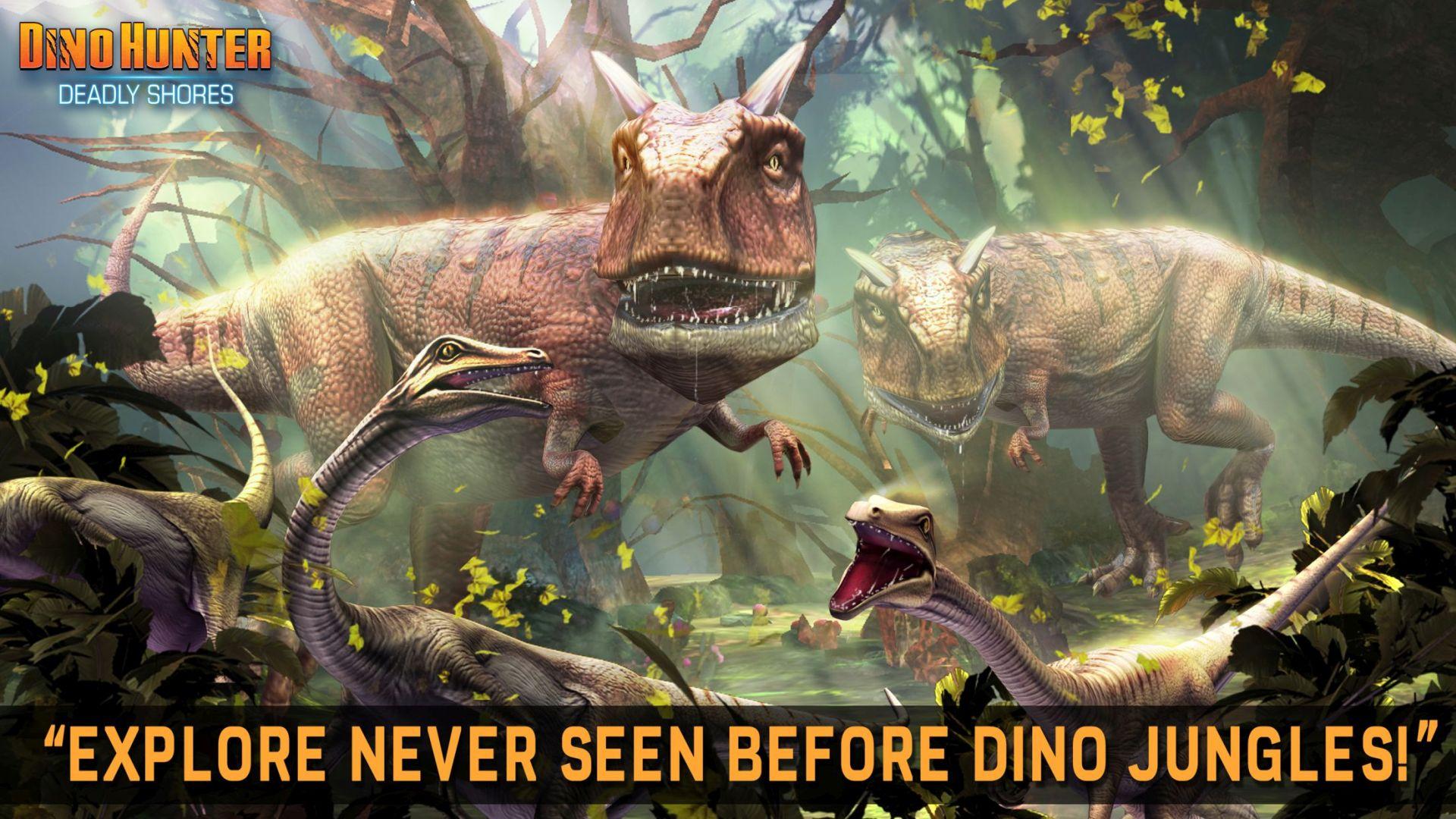 DINO HUNTER: DEADLY SHORES APK screenshot