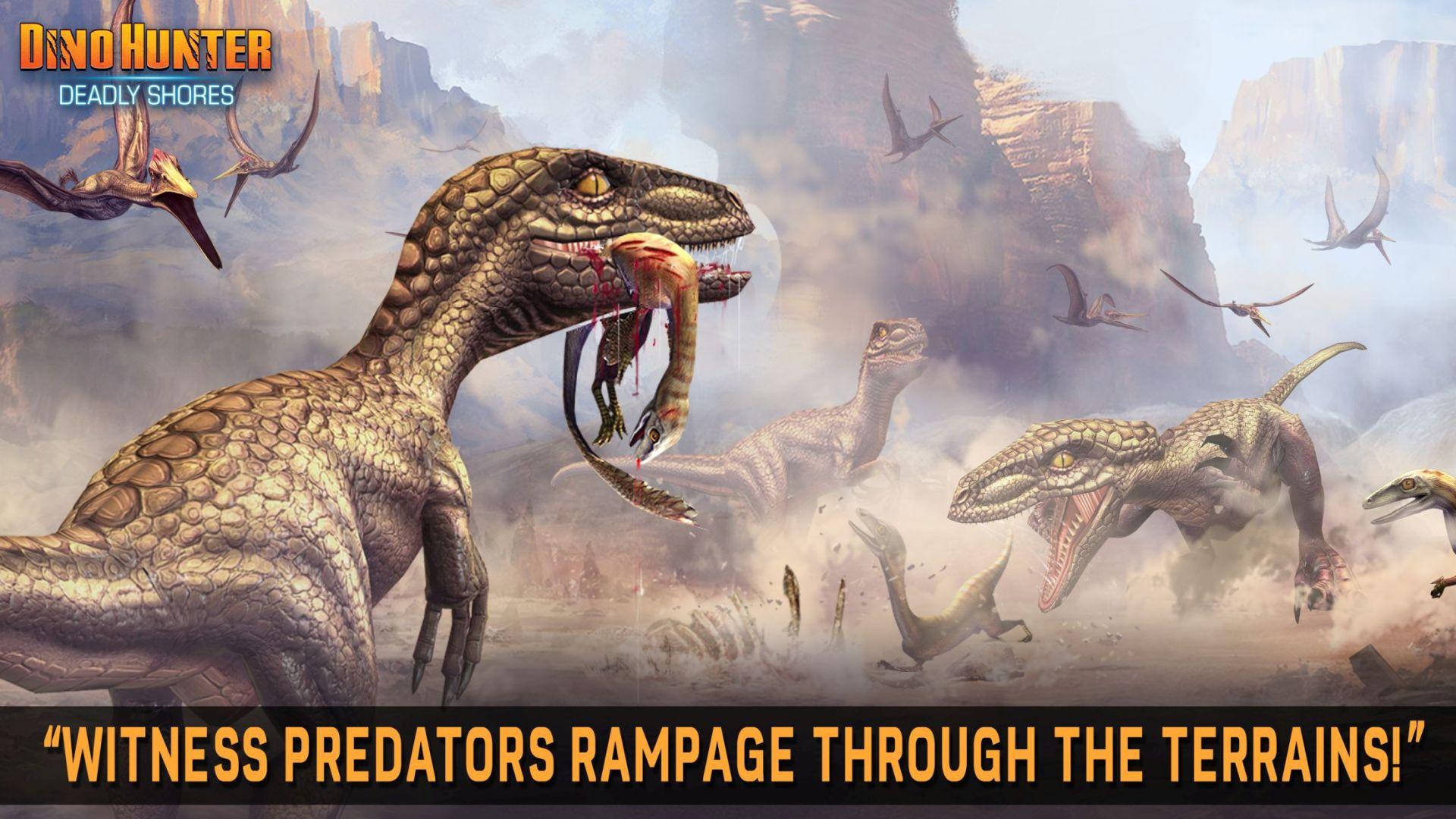 DINO HUNTER: DEADLY SHORES APK screenshot