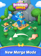 Domino Wings: Merge Island APK screenshot