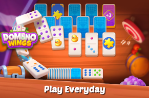Domino Wings: Merge Island APK screenshot