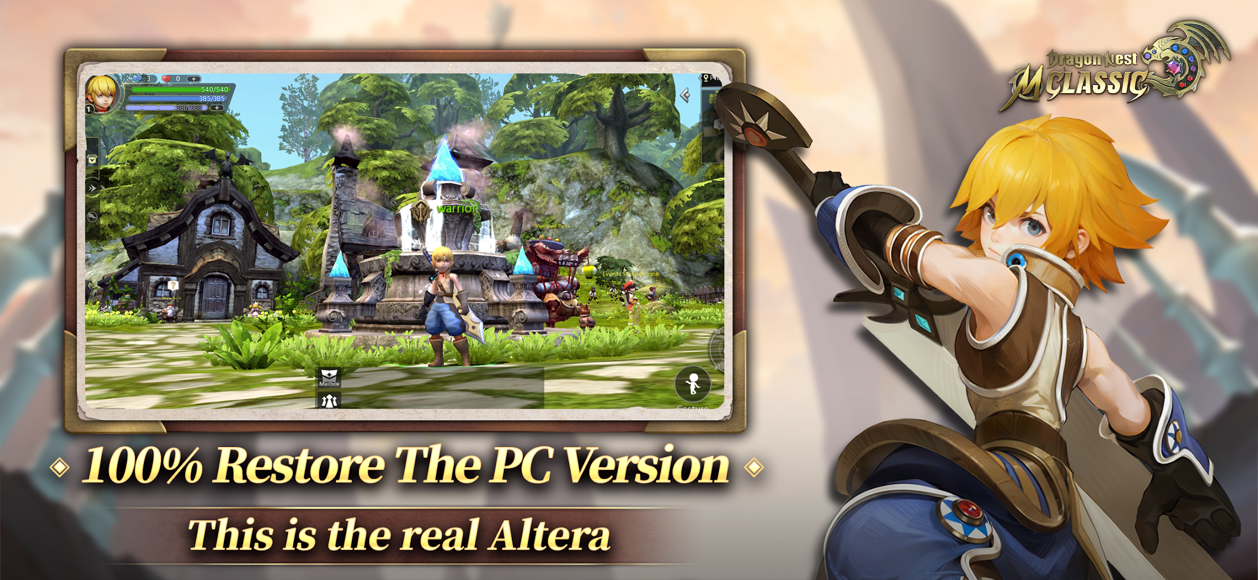 Dragon Nest M: Classic screenshot