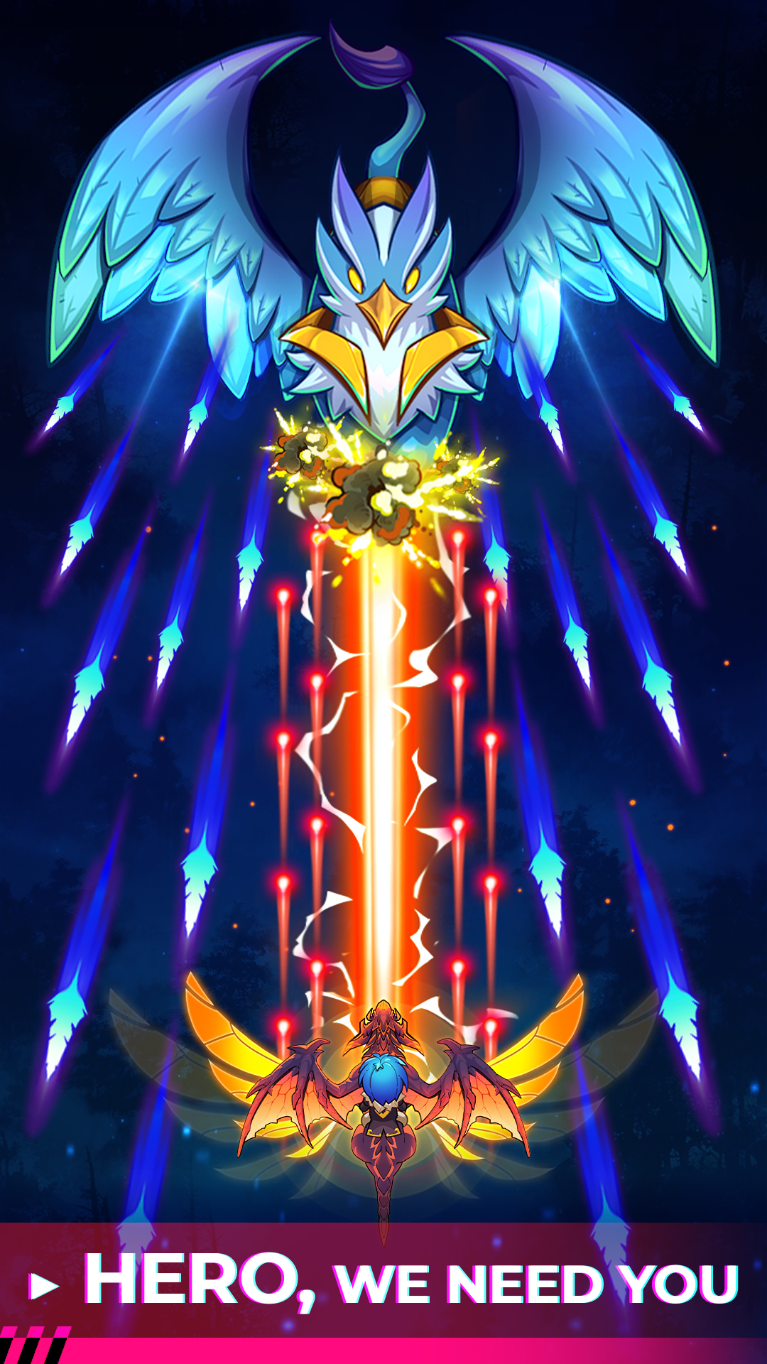 Dragon Wings - Space Shooter APK screenshot