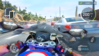 Driving Motor Racing Simulator APK screenshot