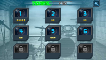 Drum Hero (rock music game, ti APK screenshot