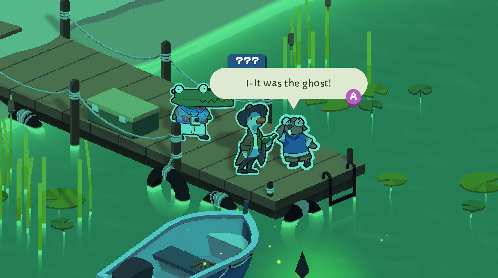 Duck Detective: The Ghost of Glamping screenshot