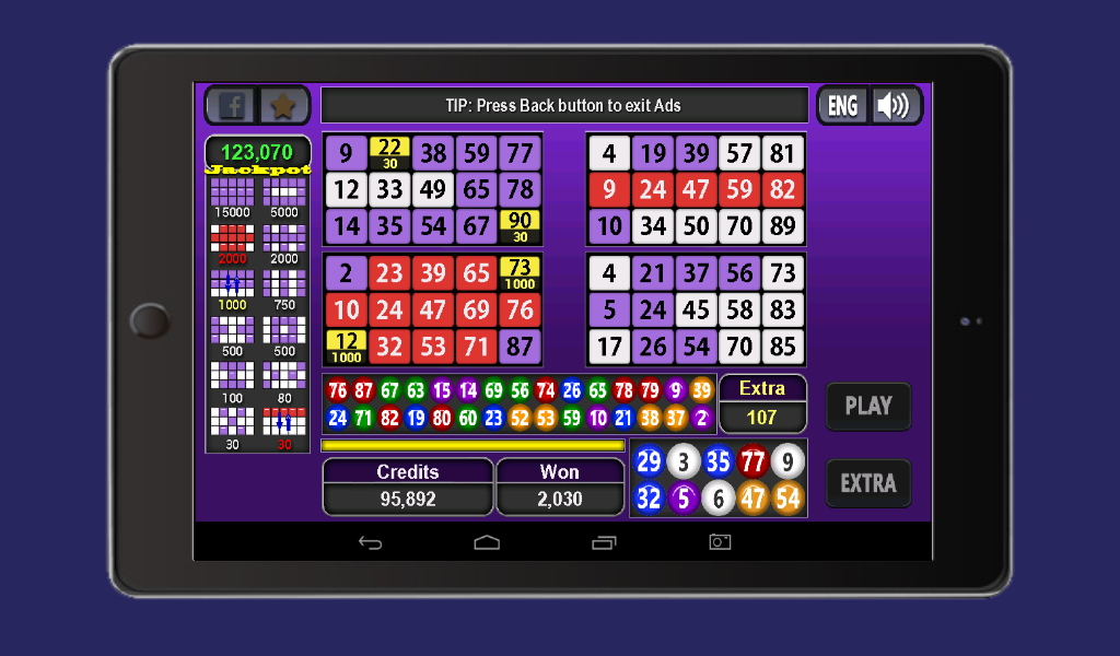 eBingo Tour screenshot