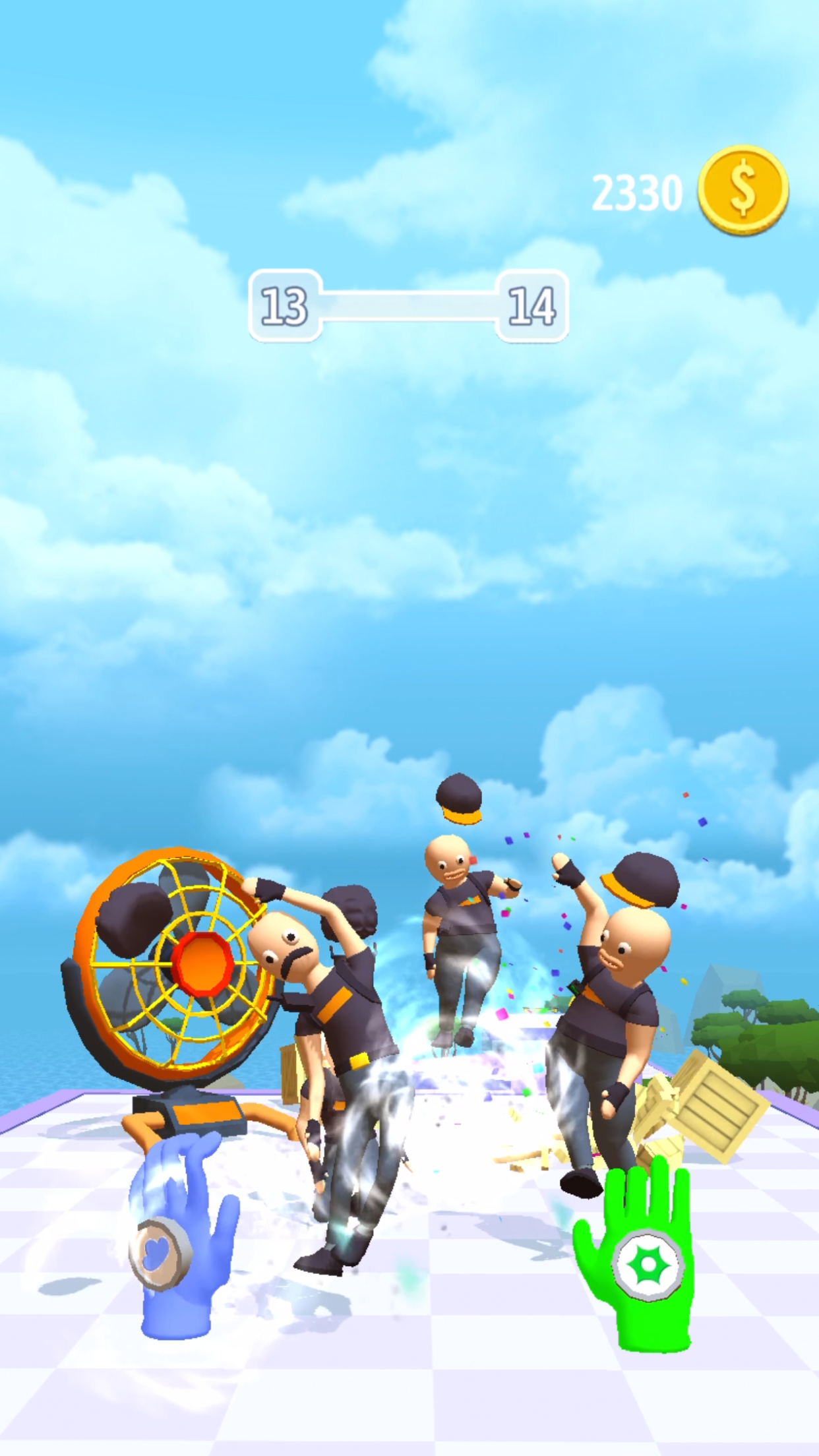 Elemental Gloves - Magic Power APK screenshot