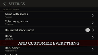 Elite Freecell Solitaire APK screenshot