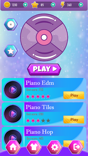 Emilly Vick Piano Tiles Game APK screenshot