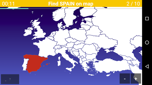Europe Map Quiz - European Cou APK screenshot