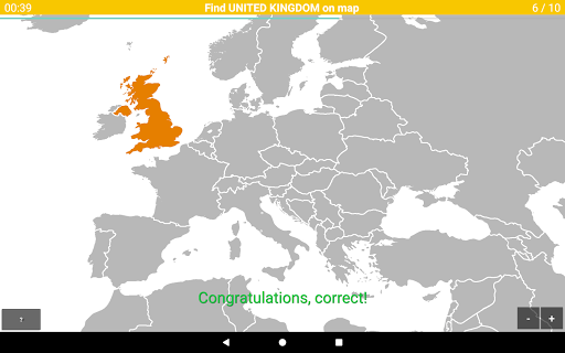 Europe Map Quiz - European Cou APK screenshot