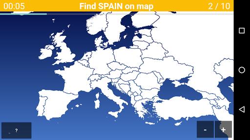 Europe Map Quiz - European Cou APK screenshot
