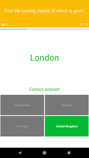 Europe Map Quiz - European Cou APK screenshot
