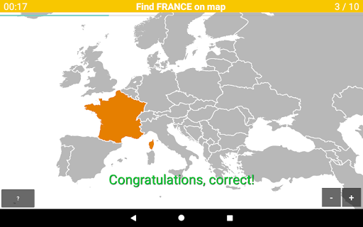 Europe Map Quiz - European Cou APK screenshot