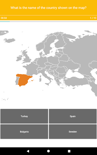 Europe Map Quiz - European Cou APK screenshot