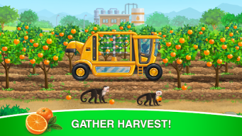 Farm kids games my Farming car APK screenshot