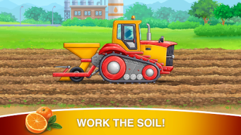 Farm kids games my Farming car APK screenshot
