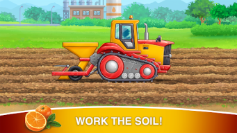 Farm kids games my Farming car APK screenshot