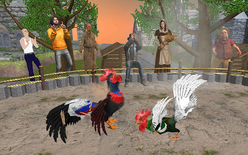 Farm Rooster Fighting Chicks 2 APK screenshot