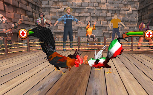 Farm Rooster Fighting Chicks 2 APK screenshot
