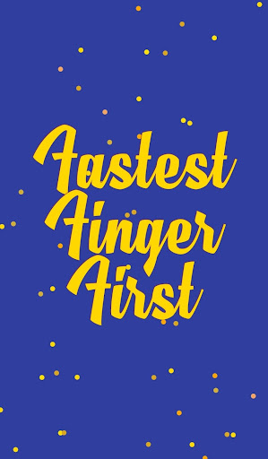 Fastest Finger First APK screenshot