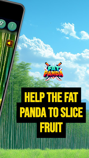 Fat Panda - Slice Fruit APK screenshot