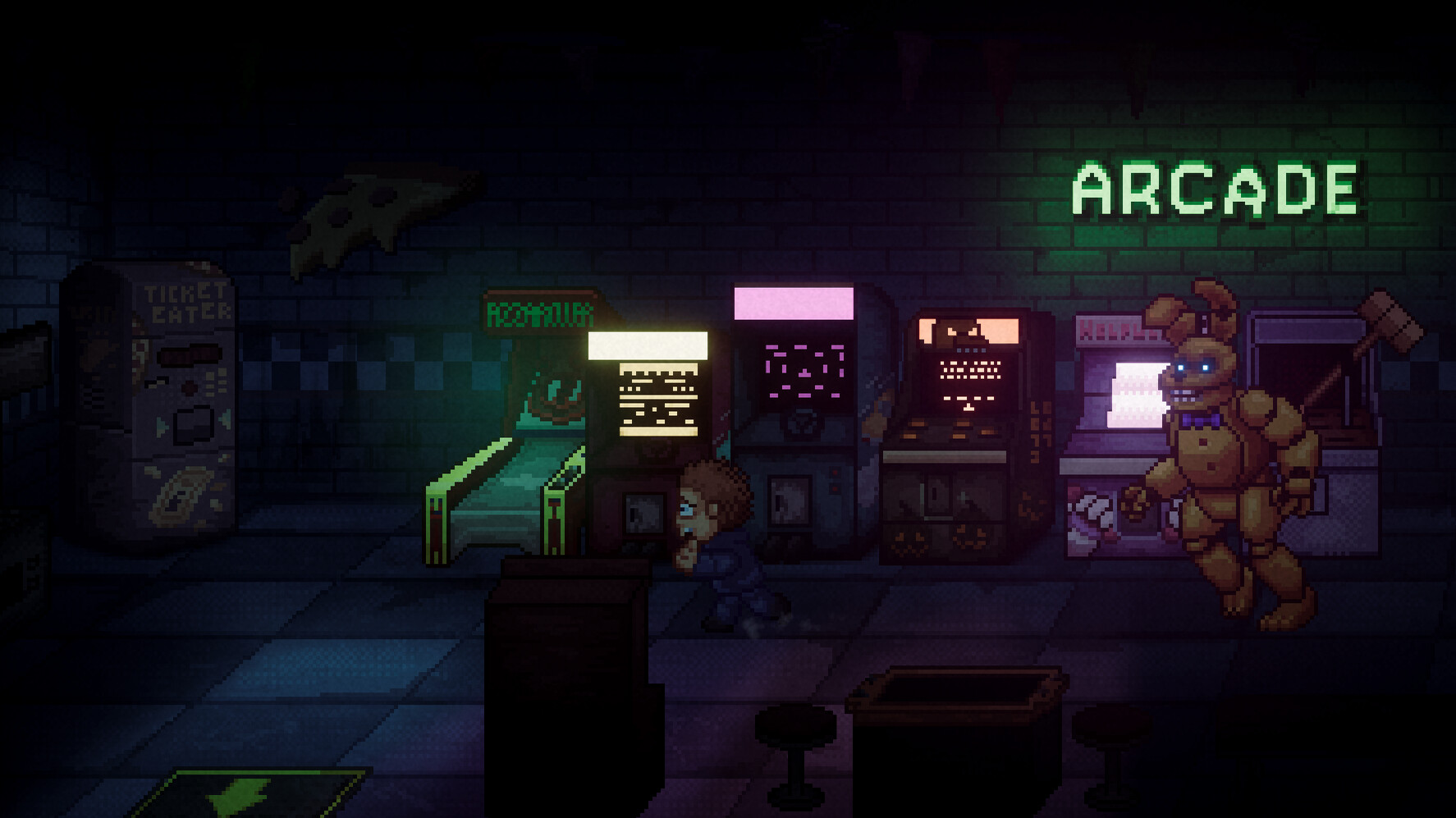Five Nights at Freddy's: Into the Pit screenshot