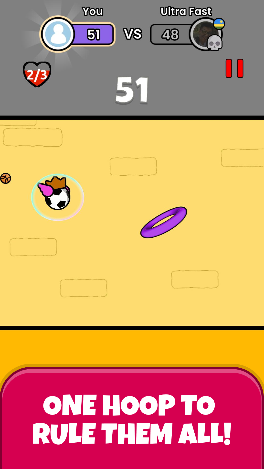 Flappy Dunk APK screenshot