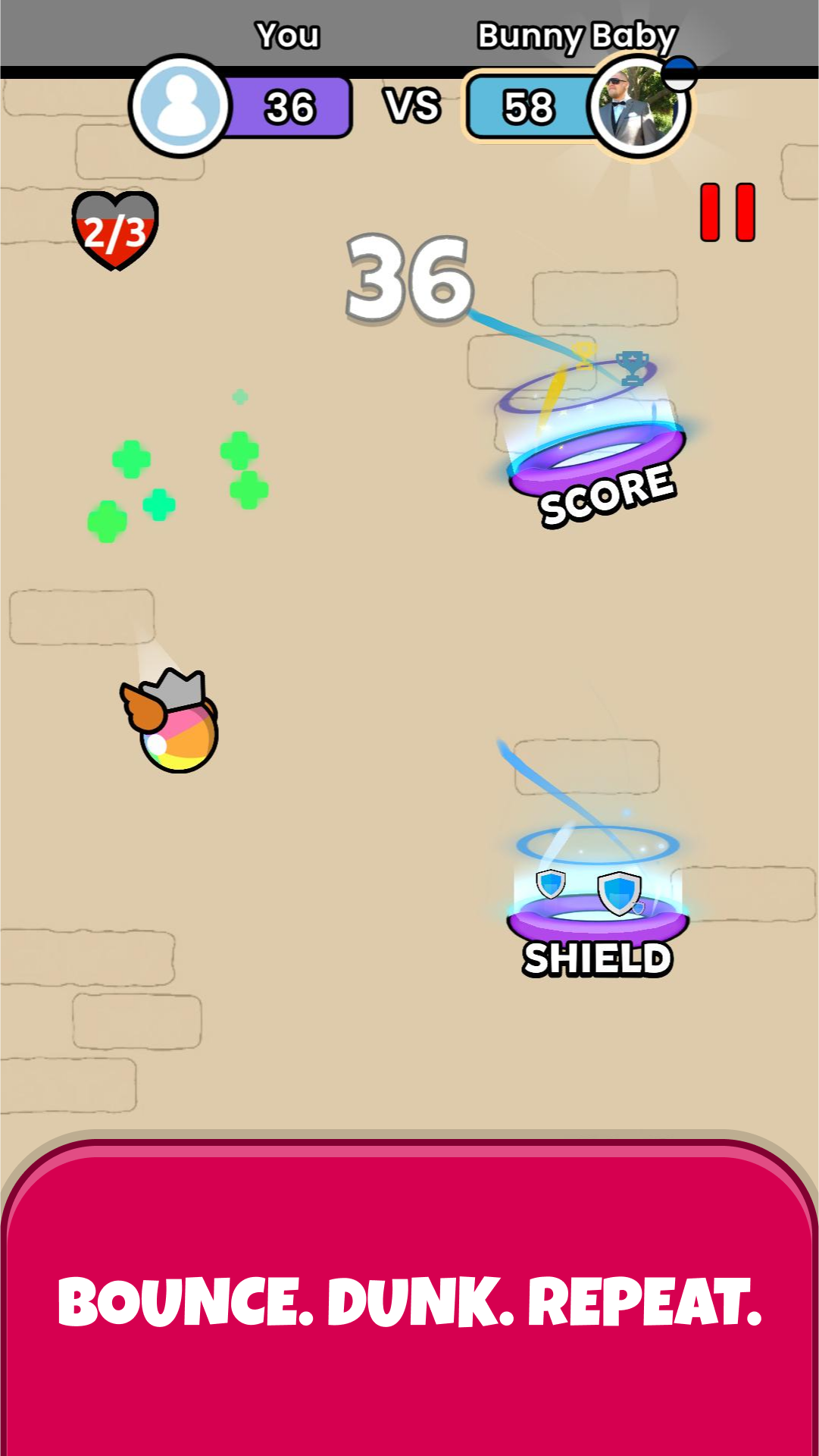 Flappy Dunk APK screenshot