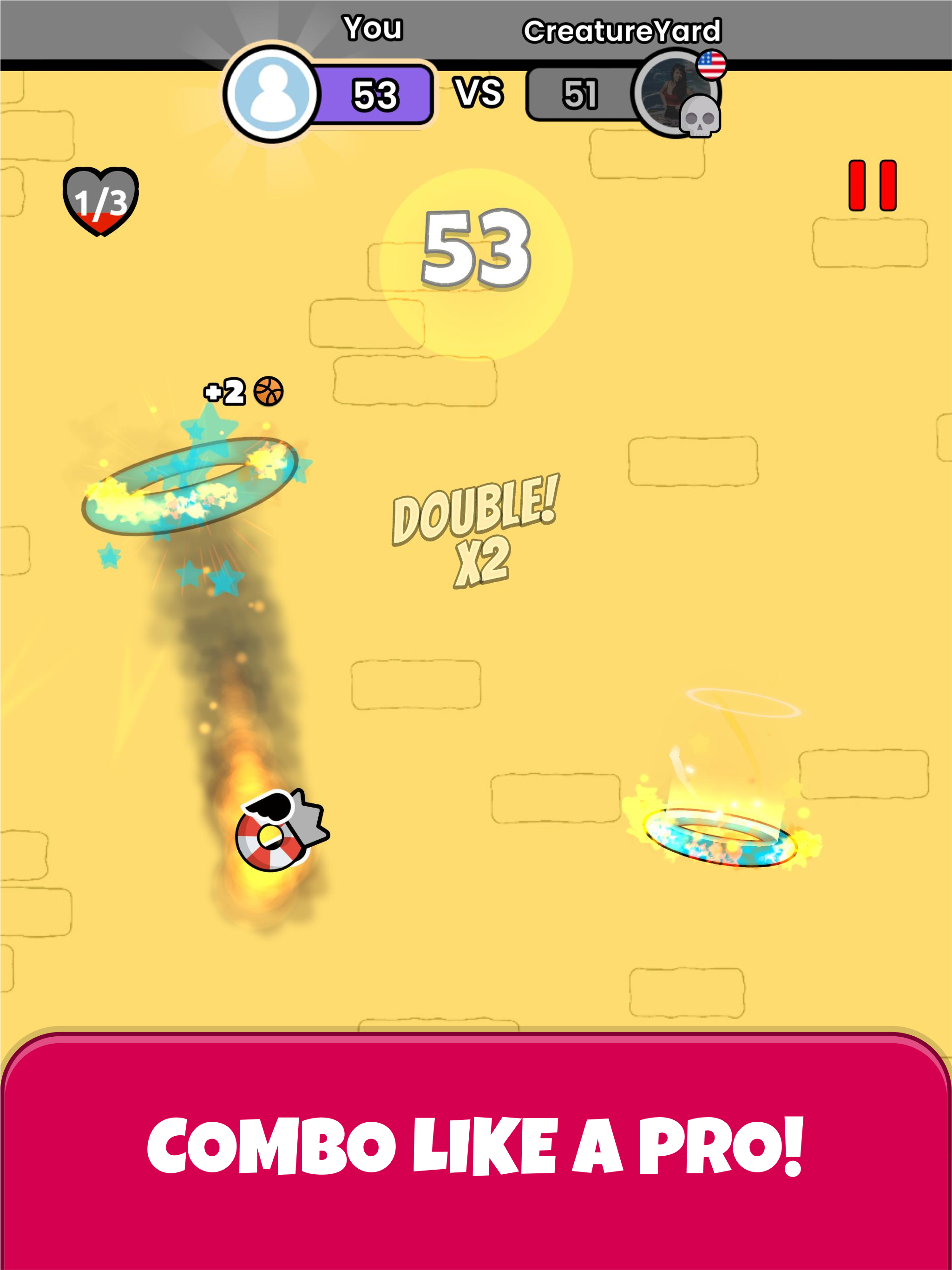 Flappy Dunk APK screenshot