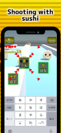 Flick battle sushi typing APK screenshot