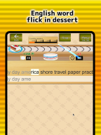 Flick battle sushi typing APK screenshot