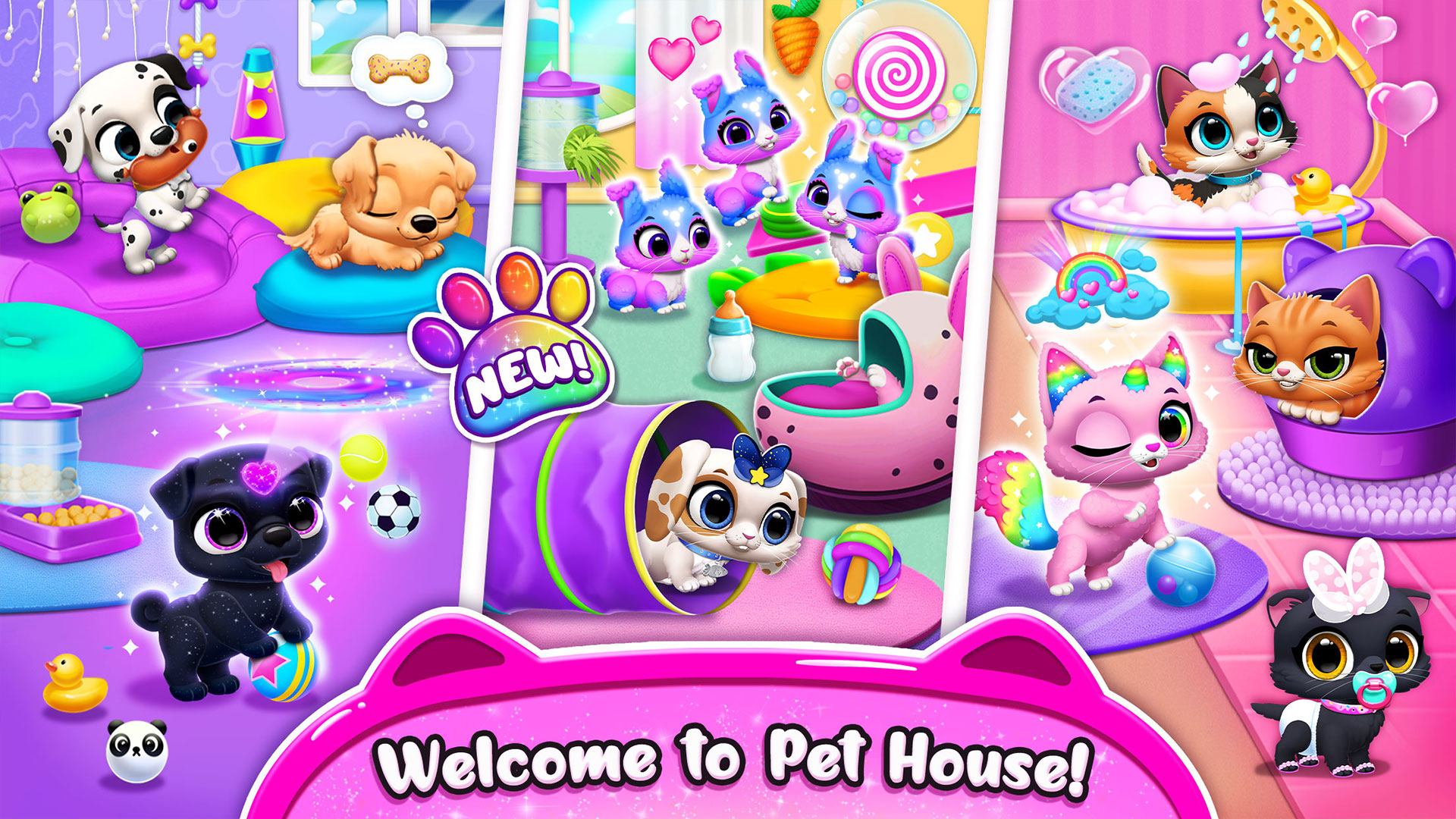 Floof - Домик для питомца APK screenshot