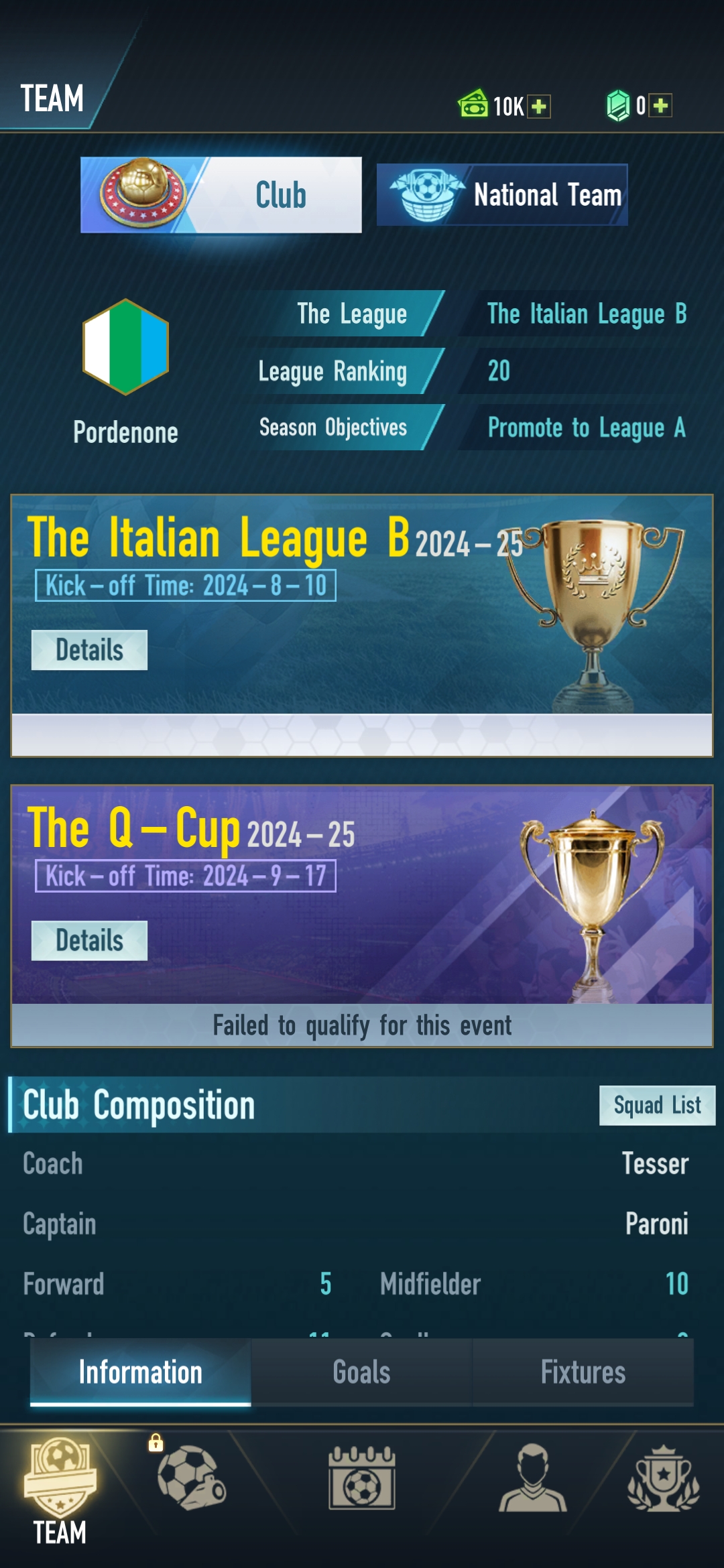 Football Career - Soccer games screenshot