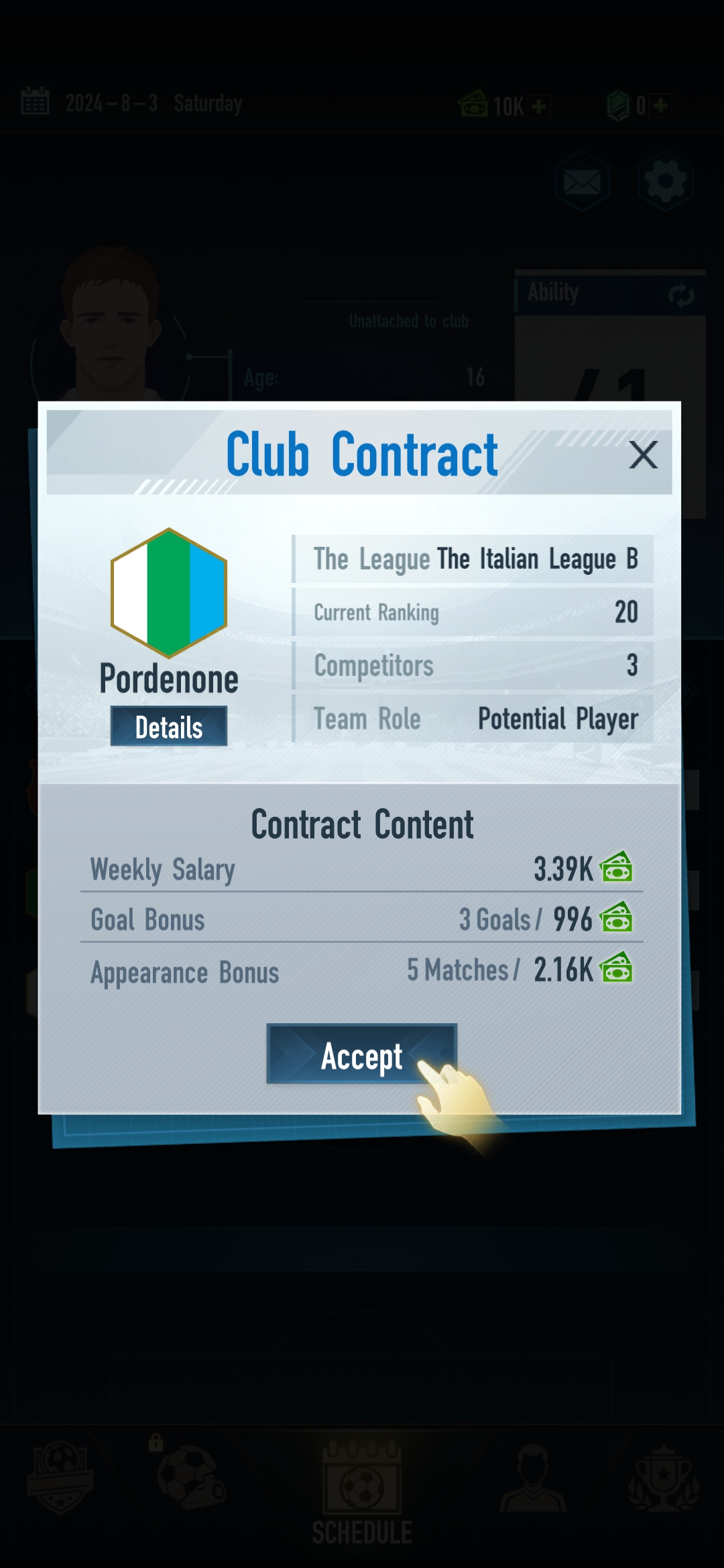 Football Career - Soccer games screenshot