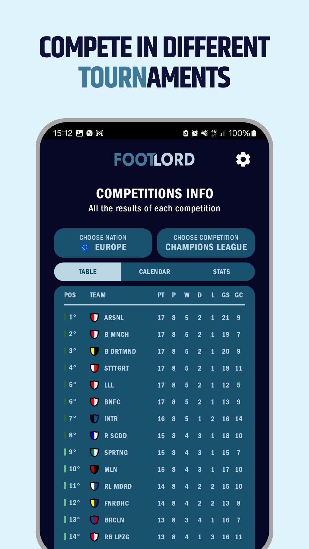 FootLord screenshot