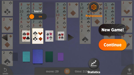 FreeCell - Offline Card Game APK screenshot