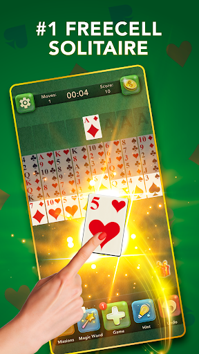 FreeCell Solitaire Card Game APK screenshot