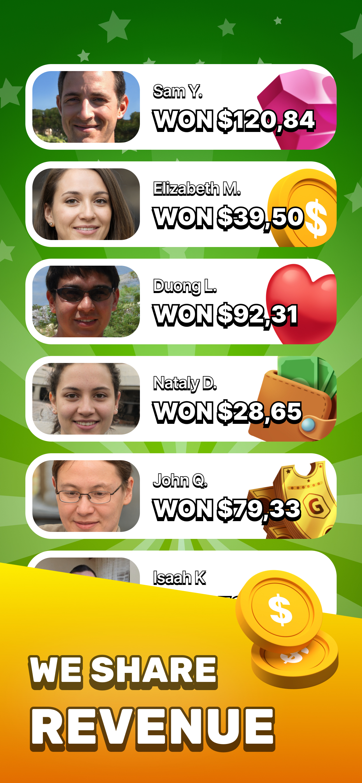 GAMEE Prizes: Real Money Games screenshot