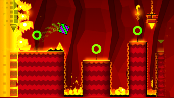 Geometry Dash Meltdown APK screenshot