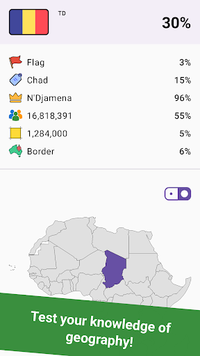 Geomi: Flags Countries Trivia APK screenshot