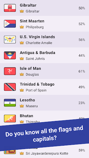 Geomi: Flags Countries Trivia APK screenshot