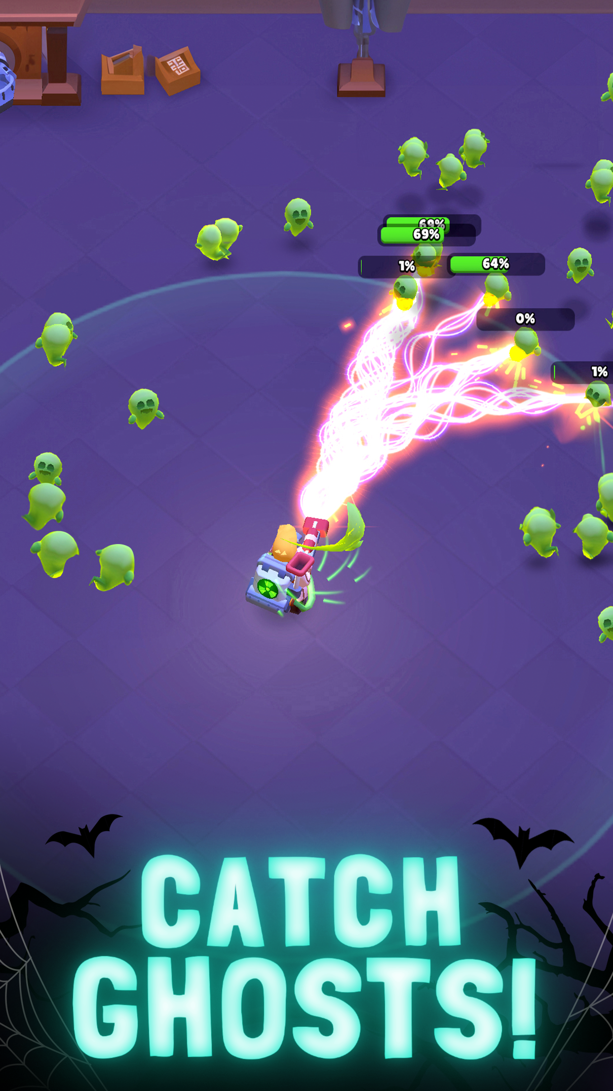 Ghost Invasion: Idle Hunter APK screenshot