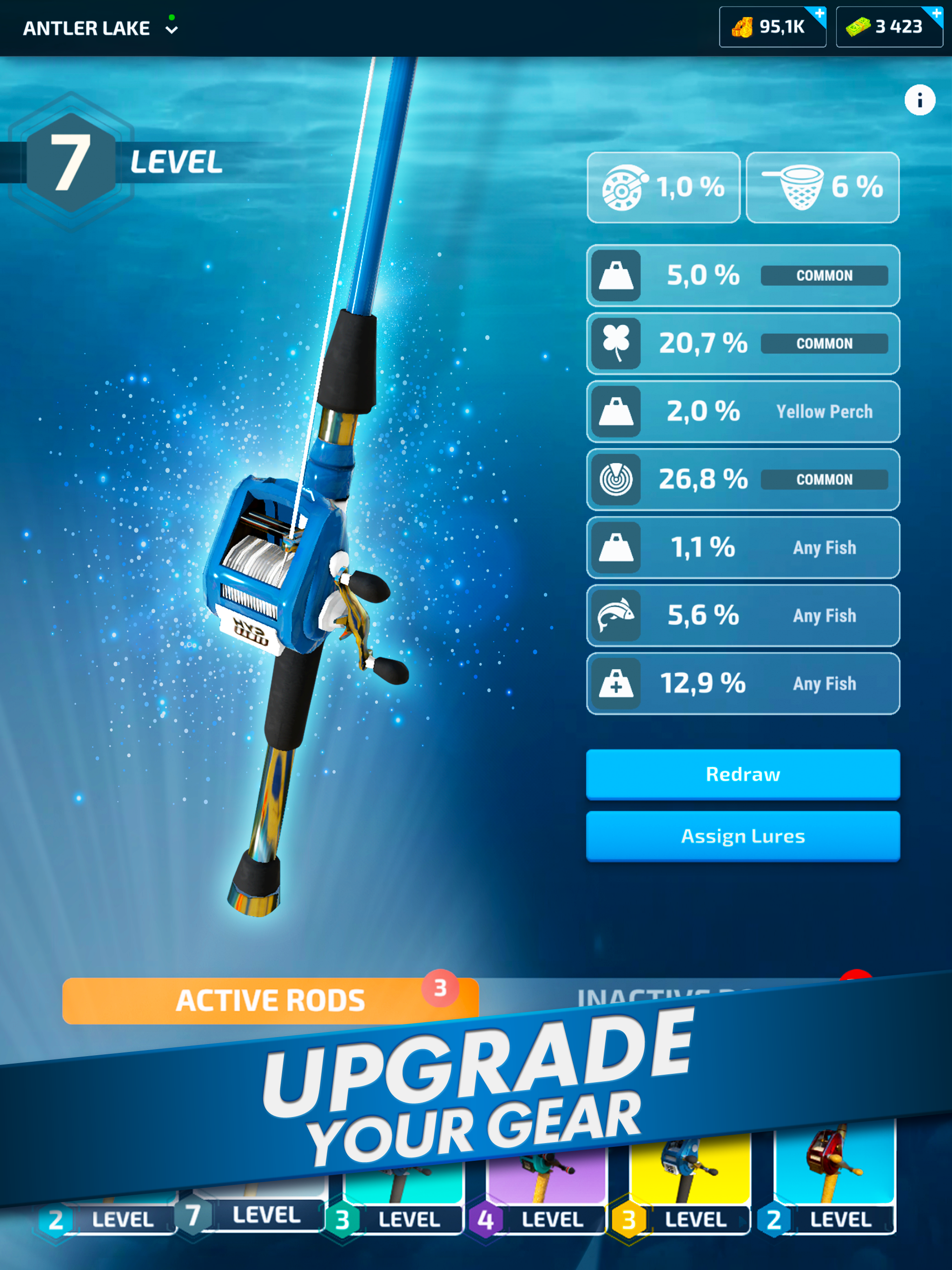 Go Fishing Fish Game APK screenshot