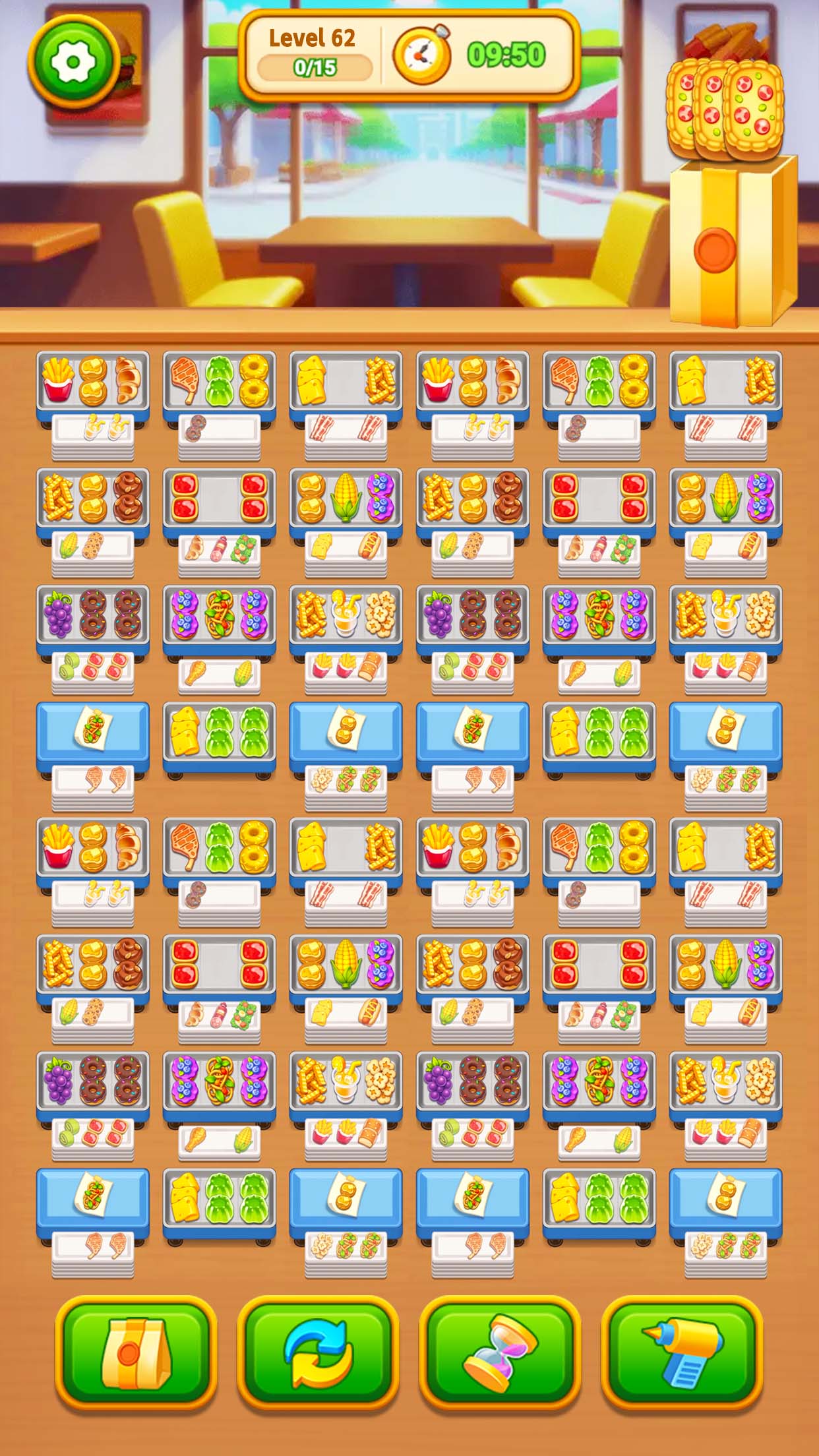 Grill Sort - Сортировка Еды APK screenshot