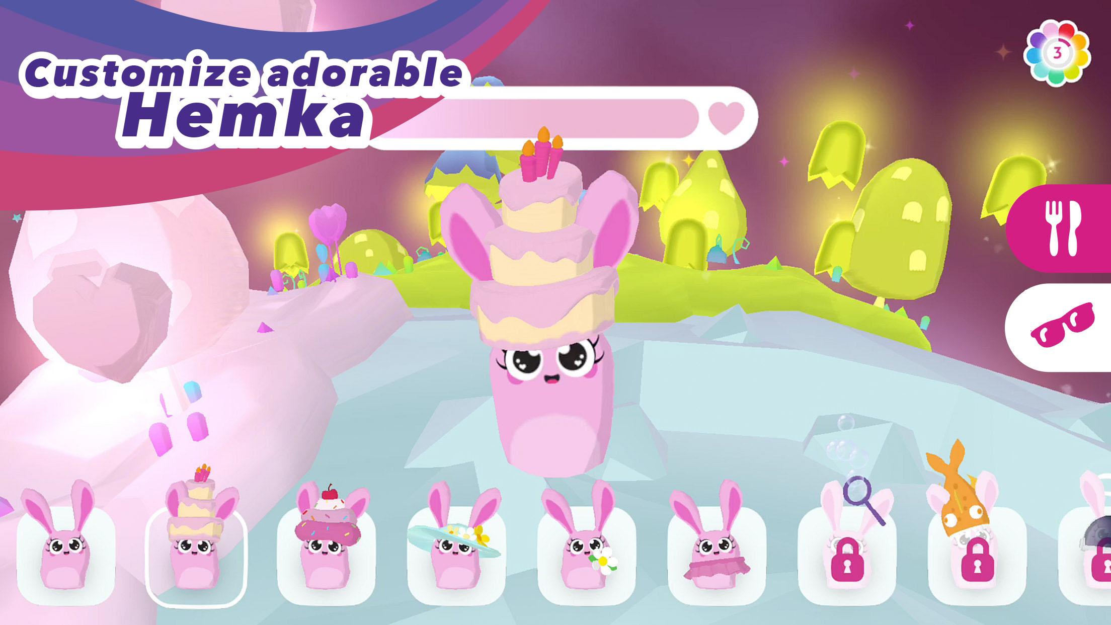 Hanazuki screenshot