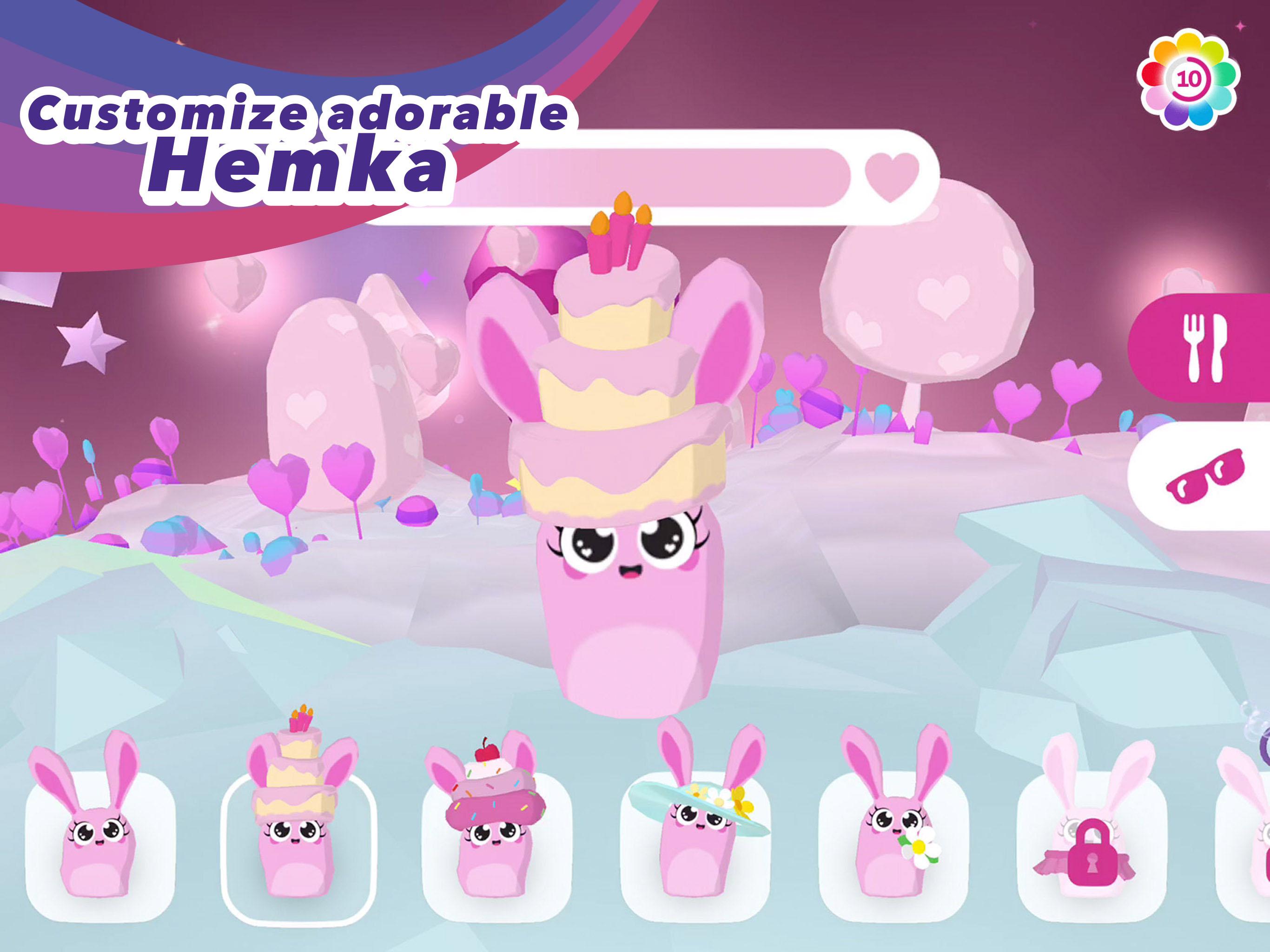 Hanazuki screenshot