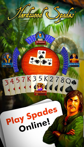 Hardwood Spades - Card Game APK screenshot