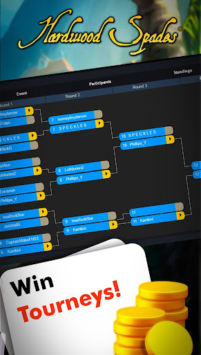 Hardwood Spades - Card Game APK screenshot