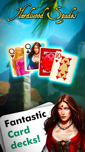 Hardwood Spades - Card Game APK screenshot